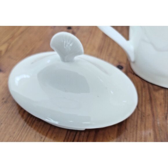 Vintage Coalport Bone China Tea Pot Creamer/Sugar Bowl  Oceanside Pattern 1990's - Picture 5 of 16